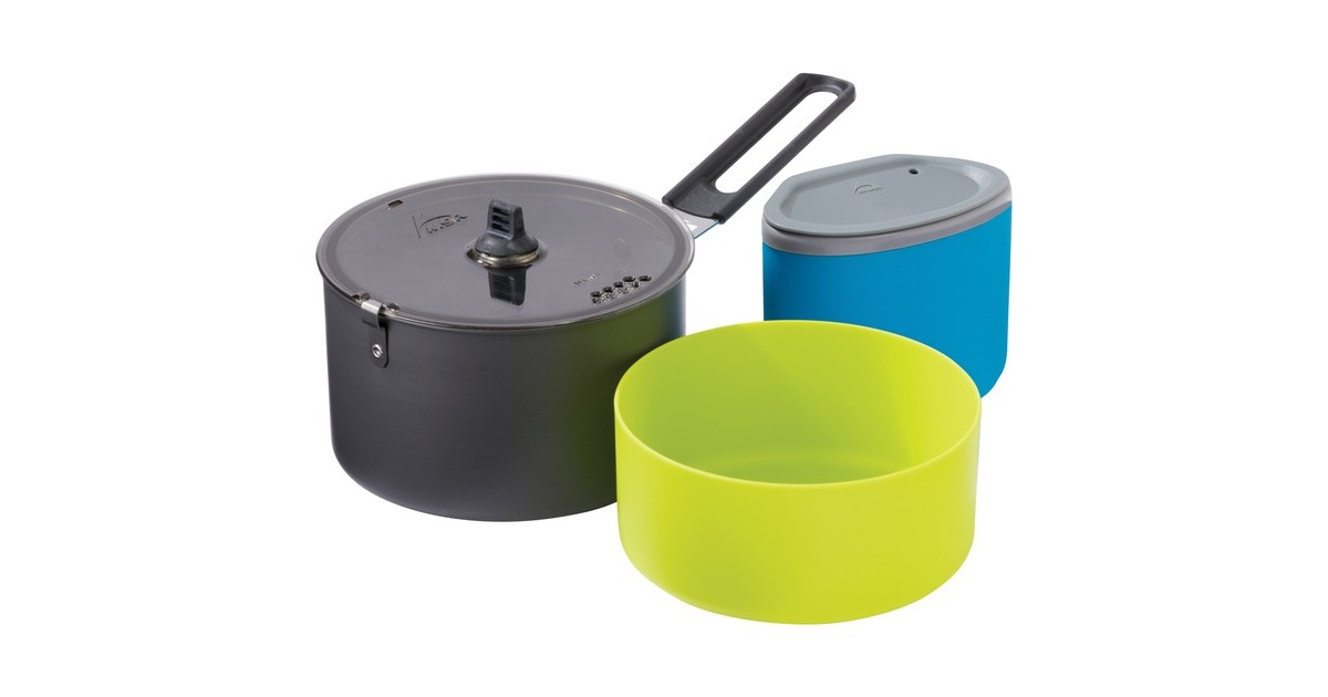 MSR Trail Lite Solo Kochset, Topf-Set(grau, Ein-Topf-Set für 1 Person)