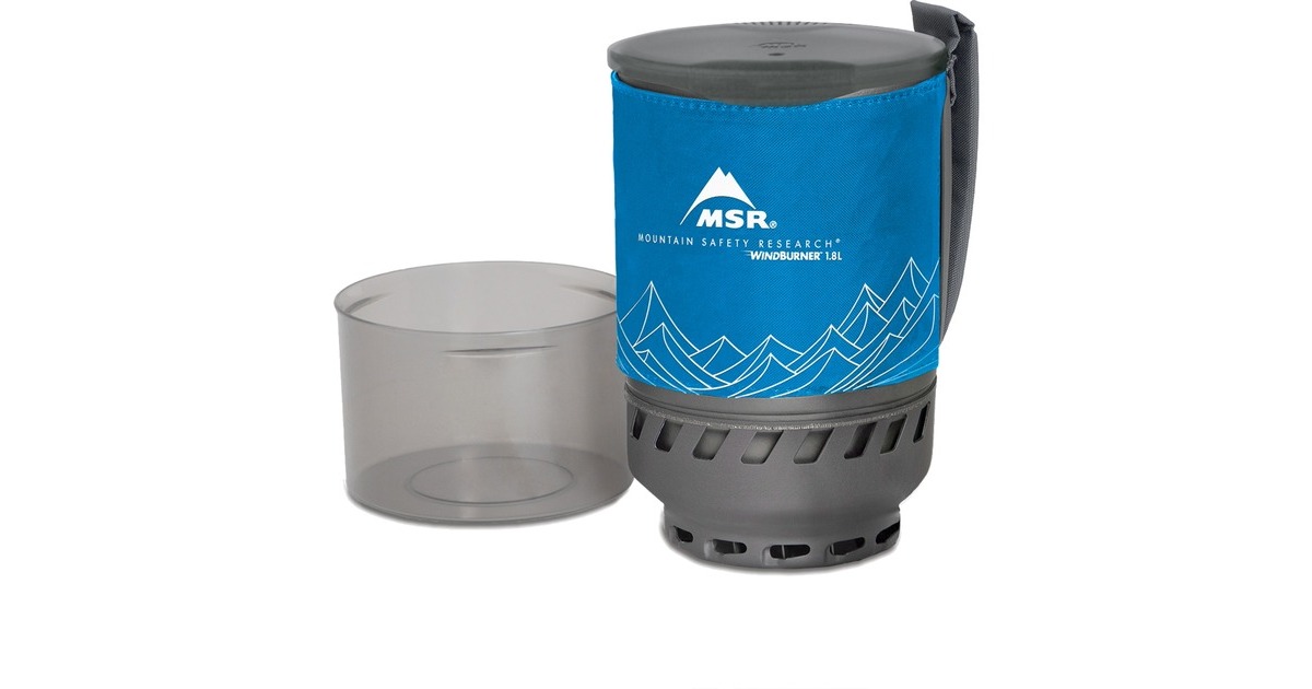 MSR WindBurner Duo Zubehörtopf 1,8L(grau/blau, Modell 2021)