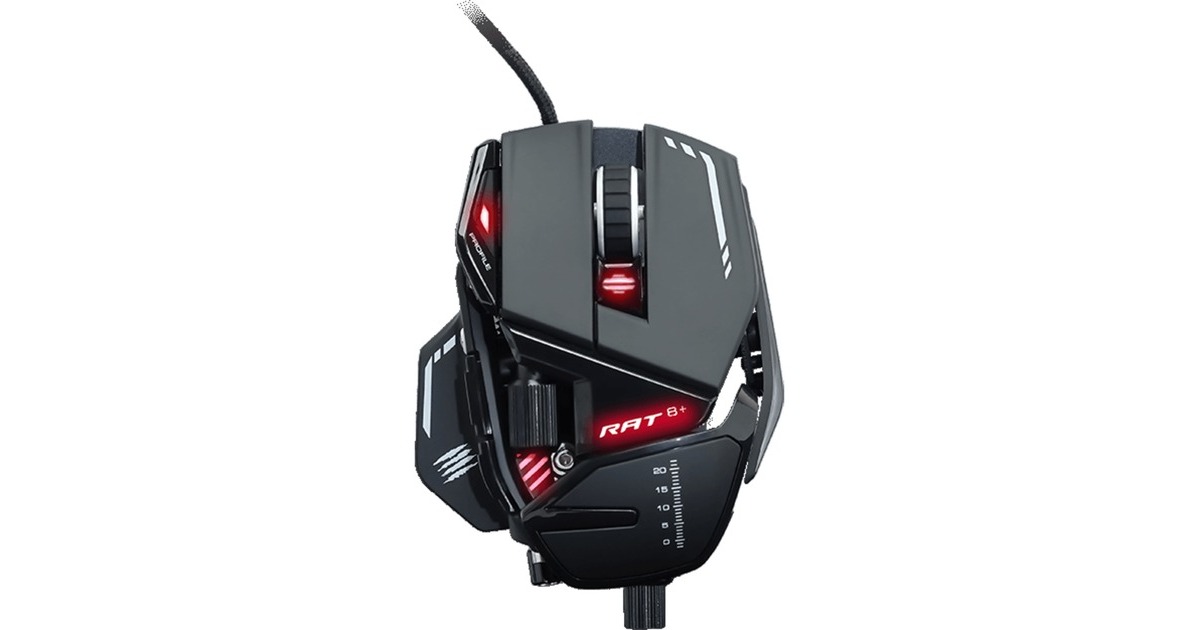 Mad Catz R.A.T. 8+, Gaming-Maus(schwarz, Outlet) Mad Catz R.A.T. 8+, Gaming-Maus(schwarz, Outlet)