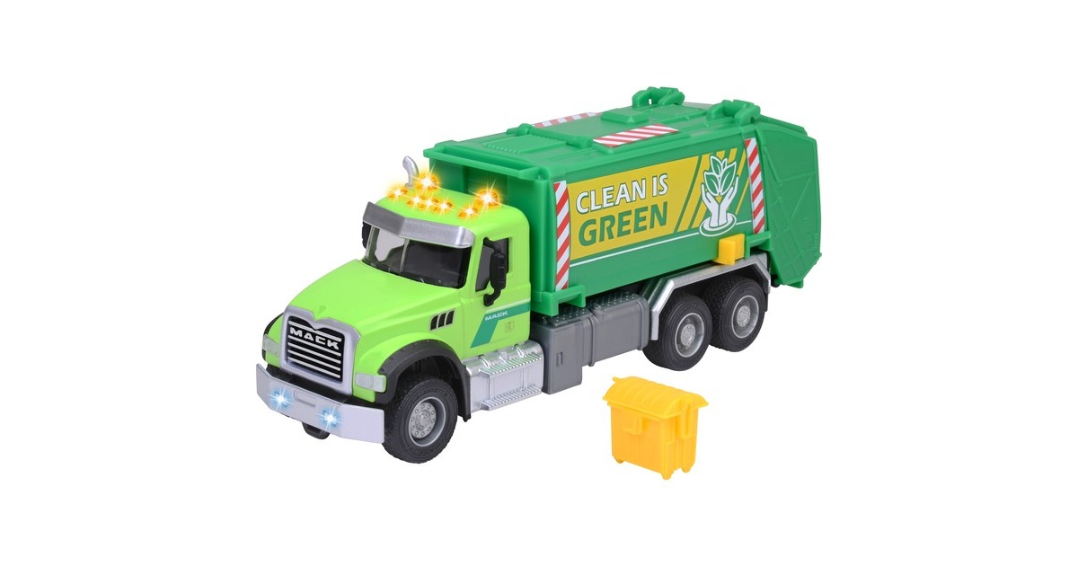 Majorette Mack Granite Müllauto, Spielfahrzeug