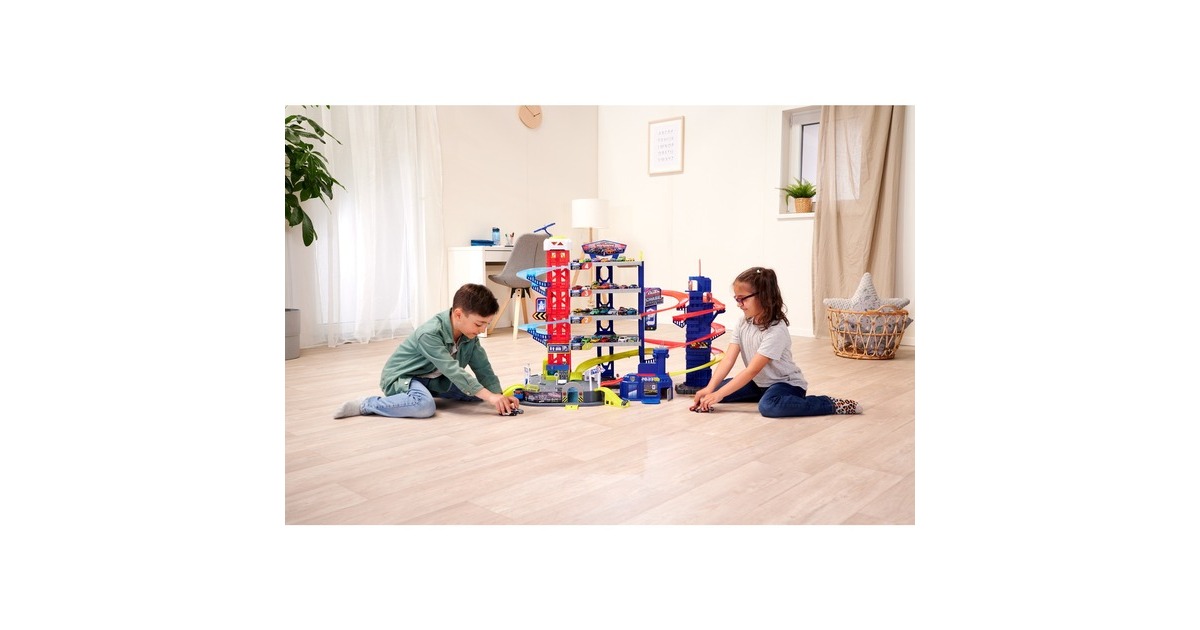 Majorette Super Chase Center, Spielgebäude(mehrfarbig)