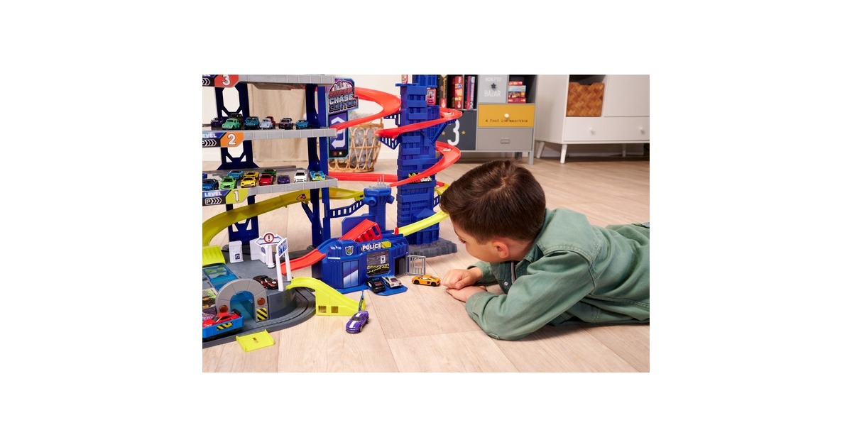 Majorette Super Chase Center, Spielgebäude(mehrfarbig)