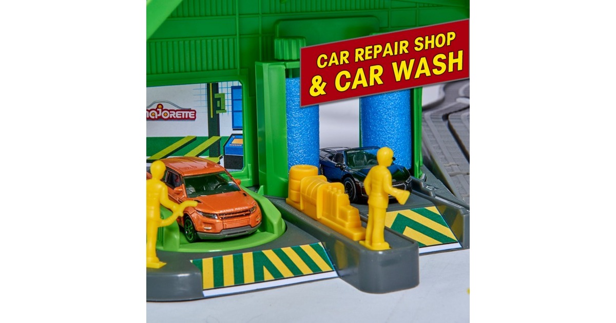 Majorette Super City Garage, Spielgebäude