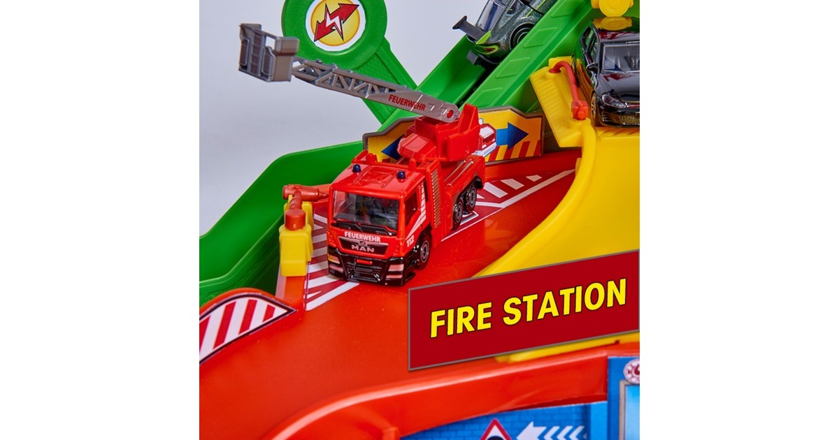 Majorette Super City Garage, Spielgebäude