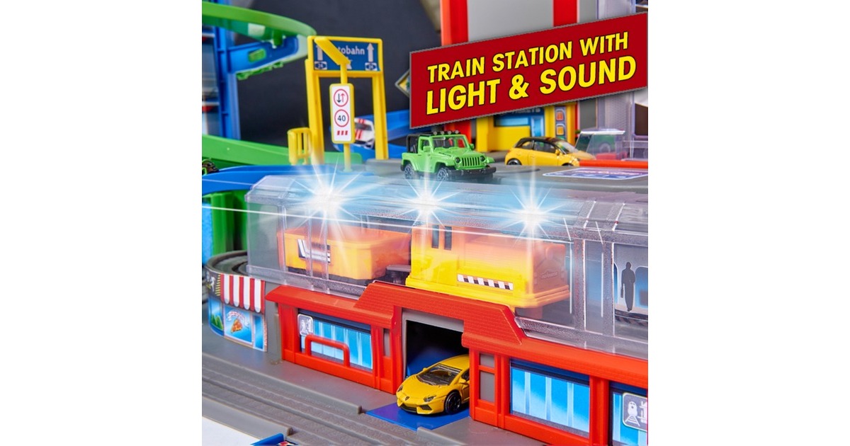 Majorette Super City Garage, Spielgebäude