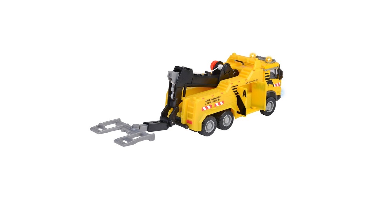 Majorette Volvo Truck Abschlepper ADAC, Spielfahrzeug