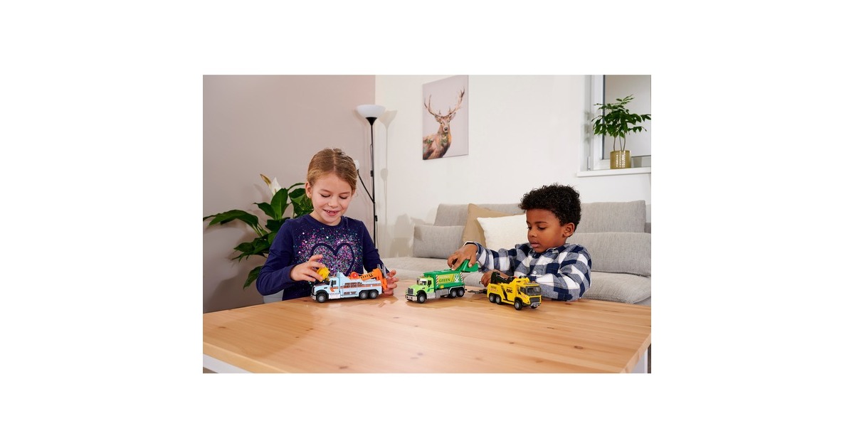 Majorette Volvo Truck Abschlepper ADAC, Spielfahrzeug