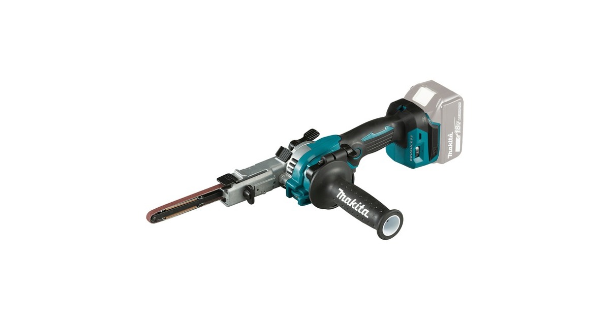 Makita Akku-Bandfeile DBS180Z, 18Volt, Elektrofeile(blau/schwarz, ohne Akku und Ladegerät)