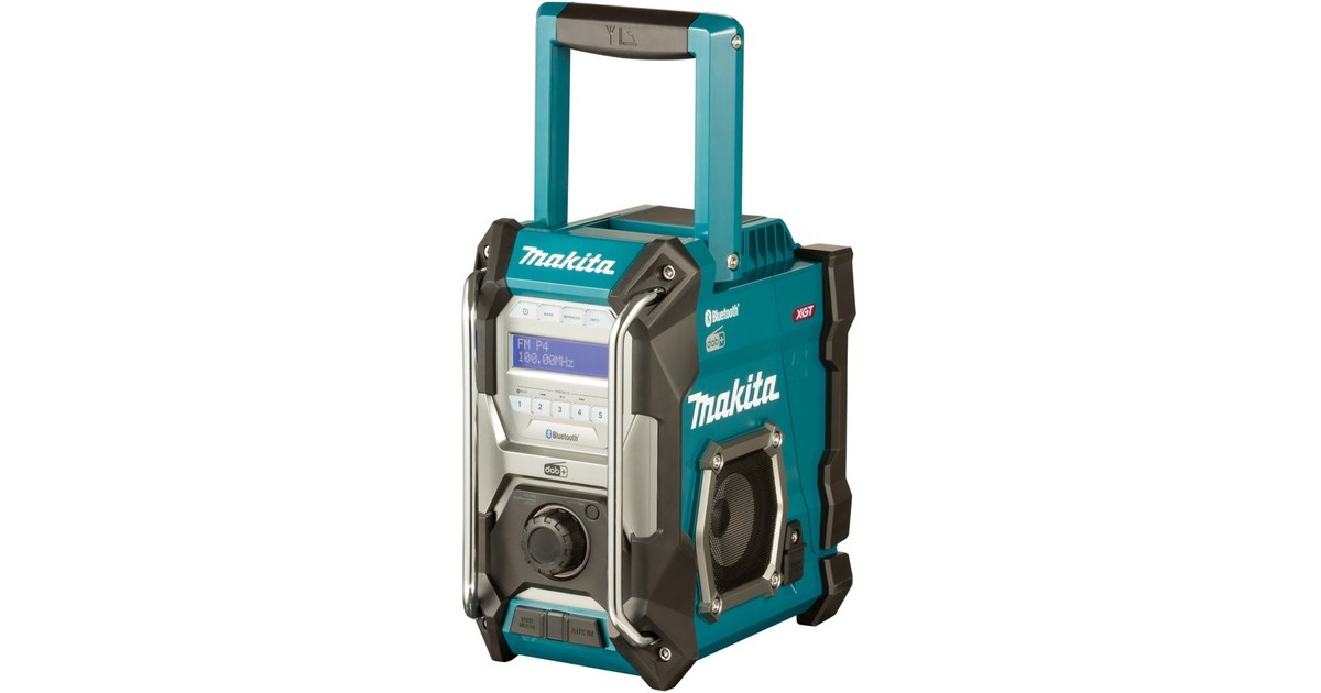 Makita Akku-Baustellenradio MR004GZ(blau, 12V - 40V)