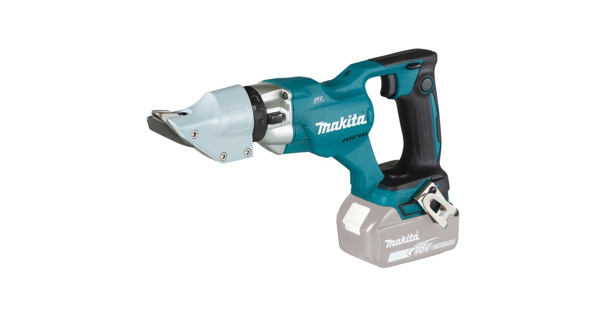 Makita Akku-Blechschere DJS200Z, 18Volt, 2mm(blau/schwarz, ohne Akku und Ladegerät) Makita Akku-Blechschere DJS200Z, 18Volt, 2mm(blau/schwarz, ohne Akku und Ladegerät)