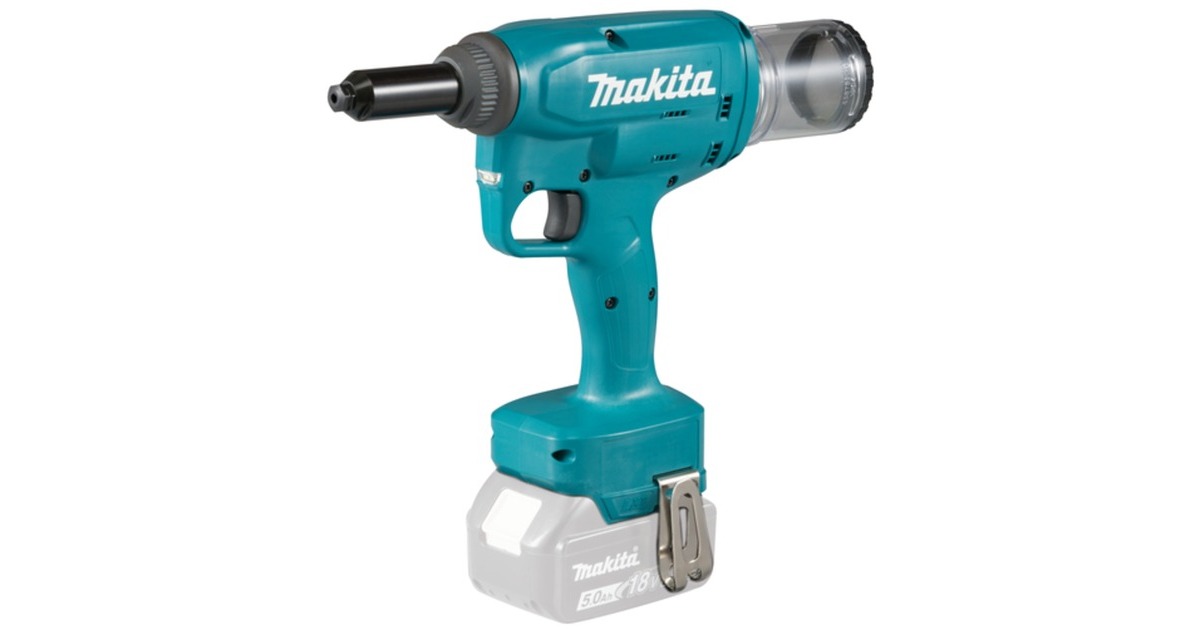 Makita Akku-Blindnietsetzgerät DRV150Z, 18Volt, Nietpistole(blau/schwarz, ohne Akku und Ladegerät) Makita Akku-Blindnietsetzgerät DRV150Z, 18Volt, Nietpistole(blau/schwarz, ohne Akku und Ladegerät)