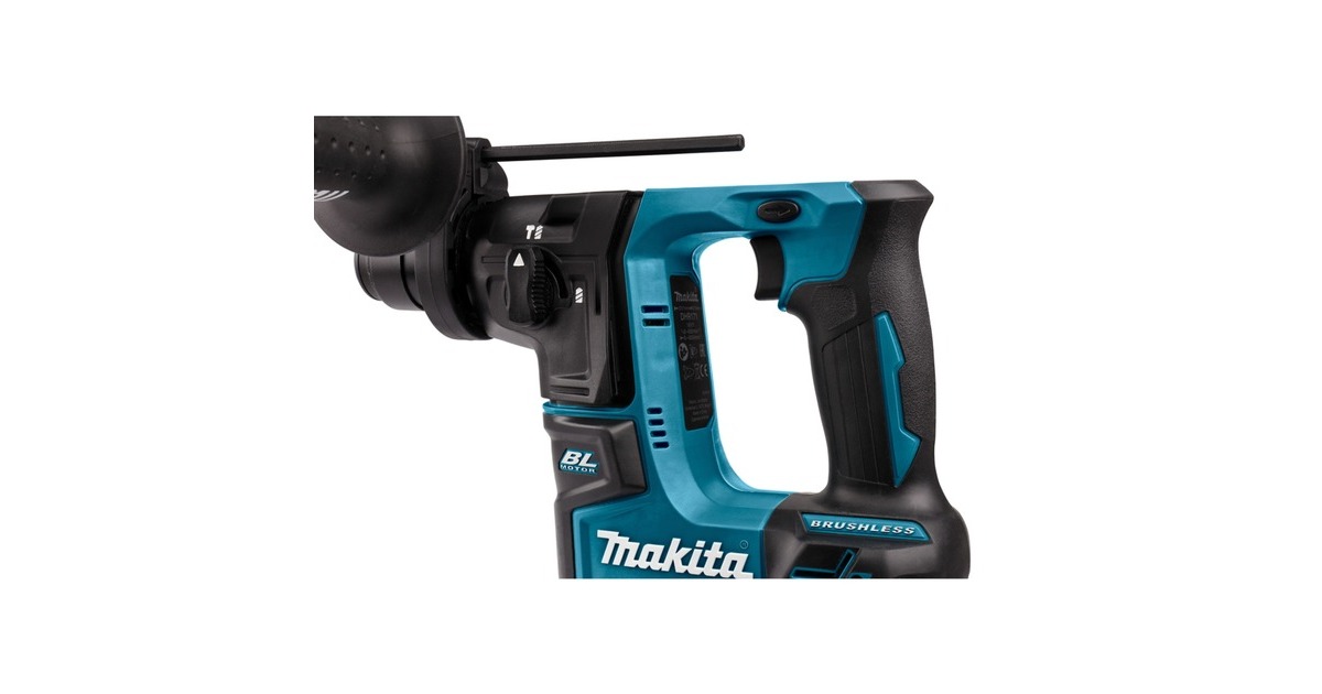 Makita Akku-Bohrhammer DHR171RAX3, SDS-plus, 18Volt(blau/schwarz, 2x Li-Ionen-Akku 2,0Ah, im Koffer)