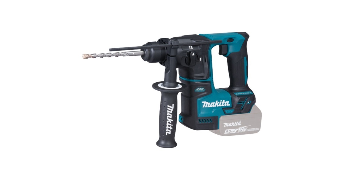 Makita Akku-Bohrhammer DHR171Z, 18Volt(blau/schwarz, ohne Akku und Ladegerät)