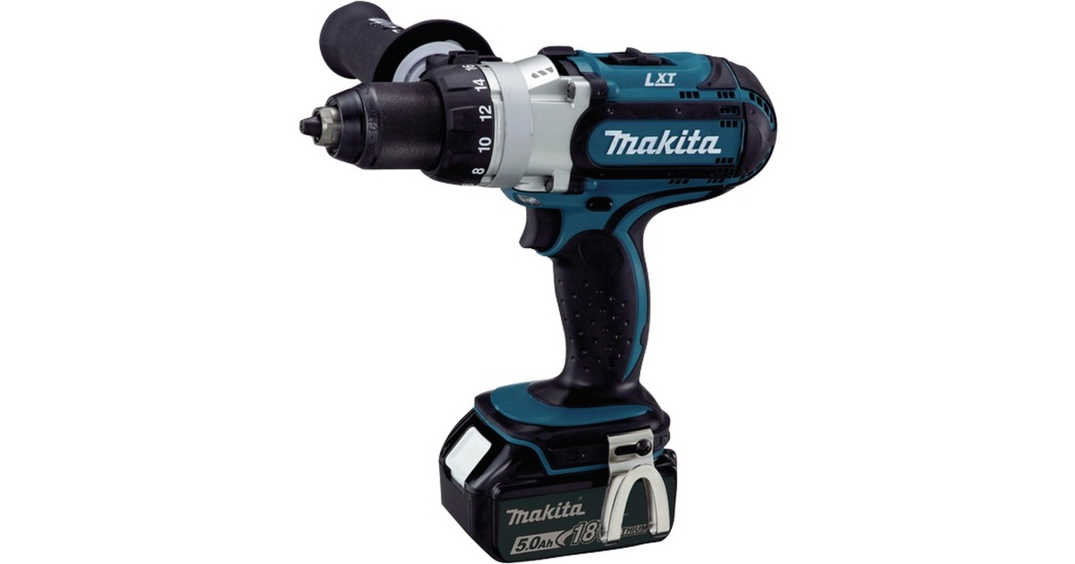 Makita Akku-Bohrschrauber DDF451RTJ, 18Volt(2x Li-Ionen Akku 5,0 Ah, MAKPAC Gr.2)