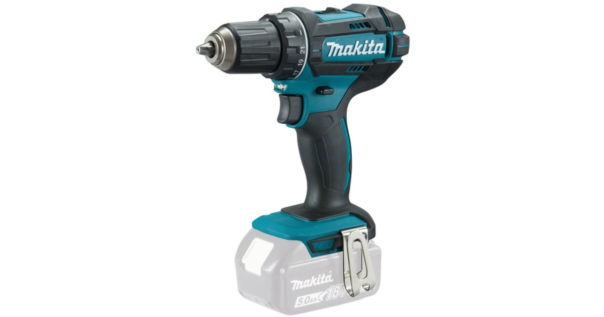 Makita Akku-Bohrschrauber DDF482Z, 18Volt(blau/schwarz, ohne Akku und Ladegerät)
