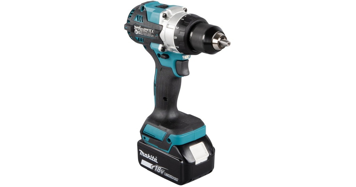Makita Akku-Bohrschrauber DDF486RTJ, 18Volt(blau/schwarz, 2x Li-Ionen Akku 5,0Ah, MAKPAC Gr.2) Makita Akku-Bohrschrauber DDF486RTJ, 18Volt(blau/schwarz, 2x Li-Ionen Akku 5,0Ah, MAKPAC Gr.2)