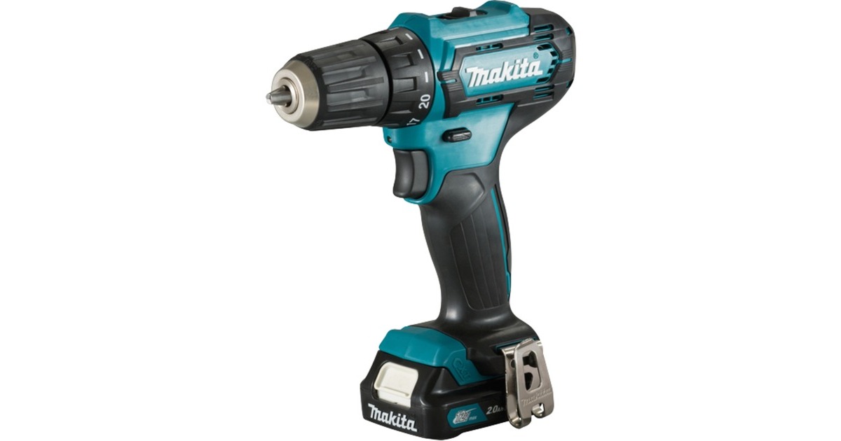 Makita Akku-Bohrschrauber DF333DSAE, 12Volt(blau/schwarz, 2x Li-Ion Akku 2,0Ah) Makita Akku-Bohrschrauber DF333DSAE, 12Volt(blau/schwarz, 2x Li-Ion Akku 2,0Ah)