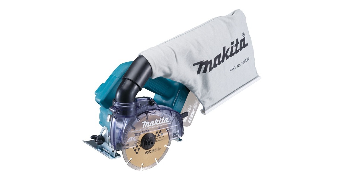 Makita Akku-Diamantschneider DCC500Z, 18Volt, Handkreissäge(blau/schwarz, ohne Akku und Ladegerät)