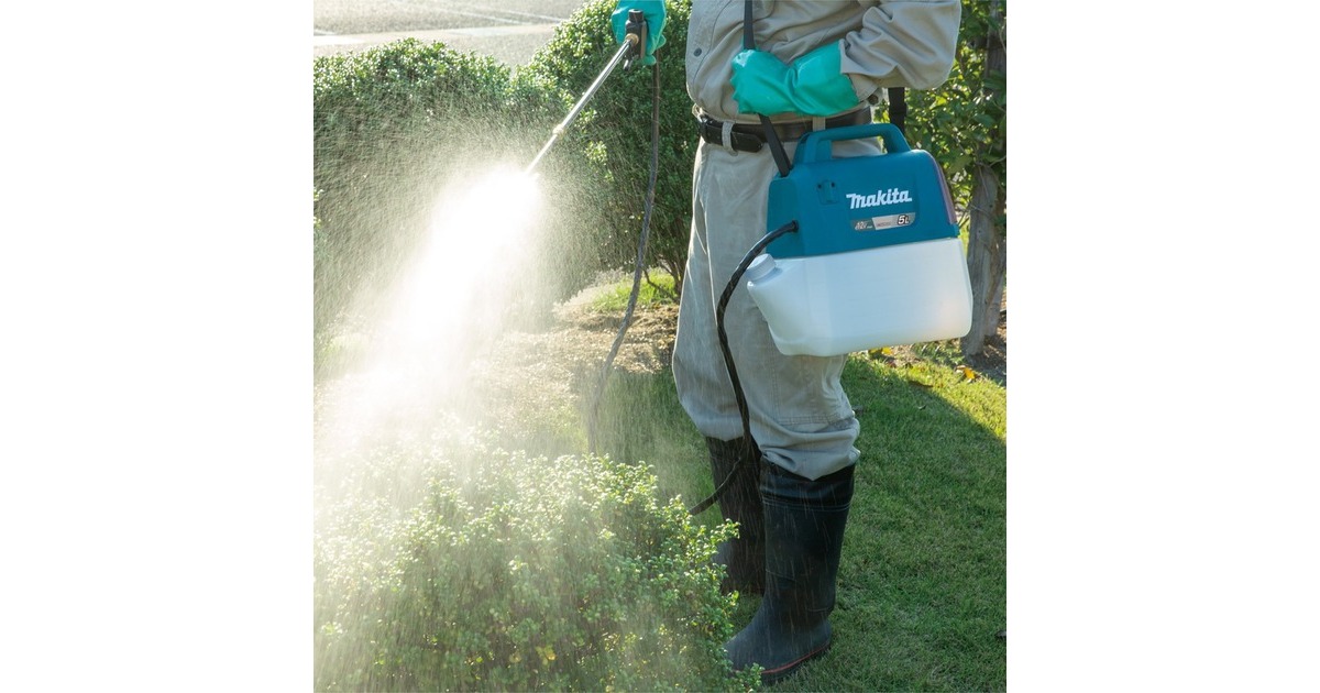 Makita Akku-Druckspritze US053DZ, 12Volt, Drucksprüher(blau, ohne Akku und Ladegerät)