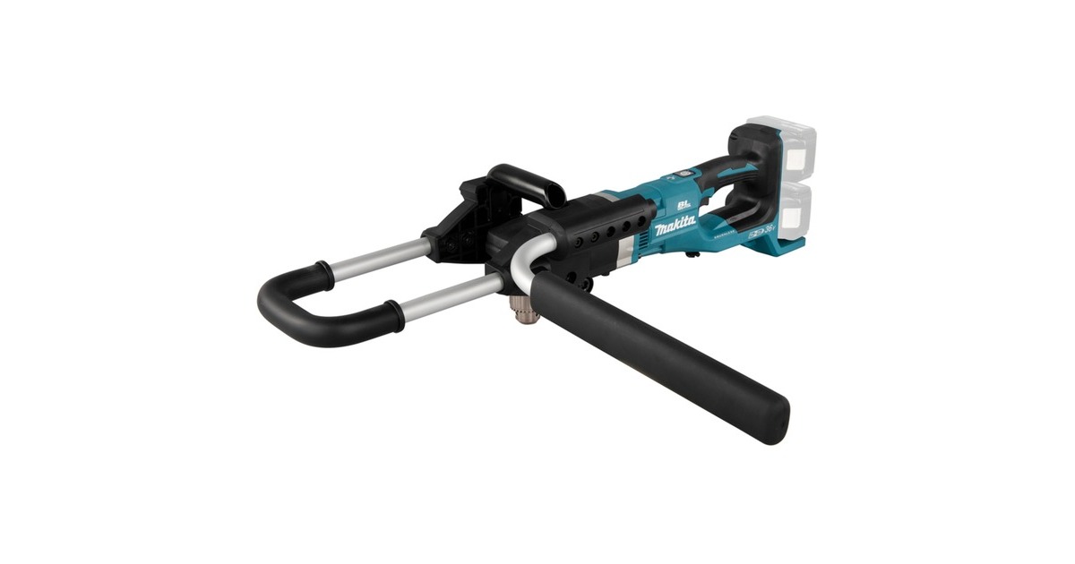 Makita Akku-Erdbohrer DDG460ZX7, 36Volt (2x18V)(blau/schwarz, ohne Akku und Ladegerät)