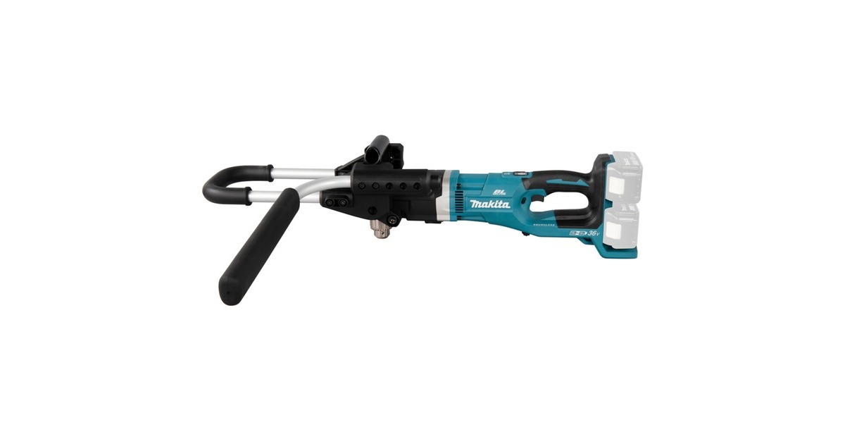 Makita Akku-Erdbohrer DDG460ZX7, 36Volt (2x18V)(blau/schwarz, ohne Akku und Ladegerät)