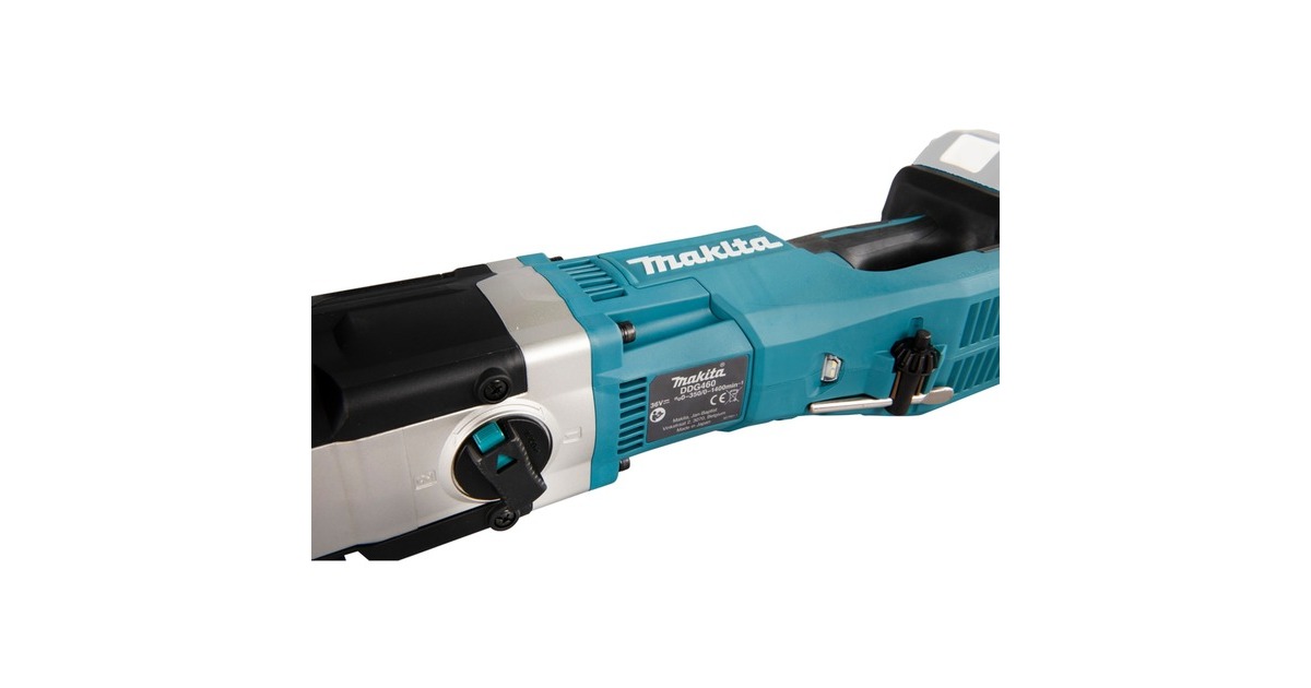 Makita Akku-Erdbohrer DDG460ZX7, 36Volt (2x18V)(blau/schwarz, ohne Akku und Ladegerät)