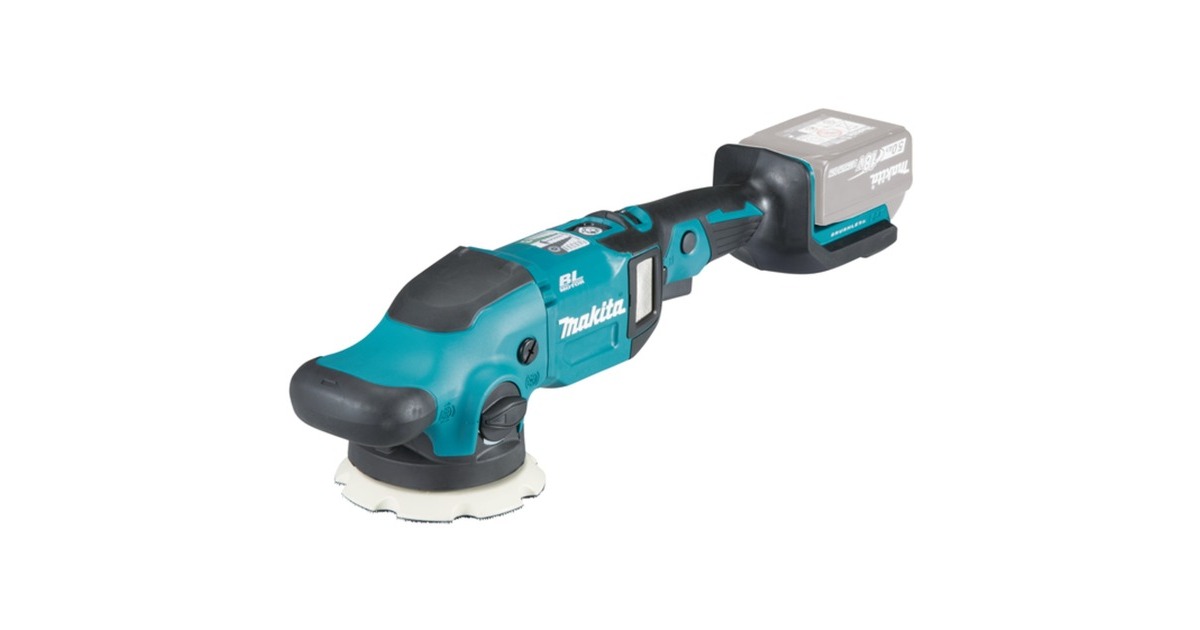 Makita Akku-Exzenterpolierer DPO500Z, 18Volt, Poliermaschine(blau/schwarz, ohne Akku und Ladegerät) Makita Akku-Exzenterpolierer DPO500Z, 18Volt, Poliermaschine(blau/schwarz, ohne Akku und Ladegerät)