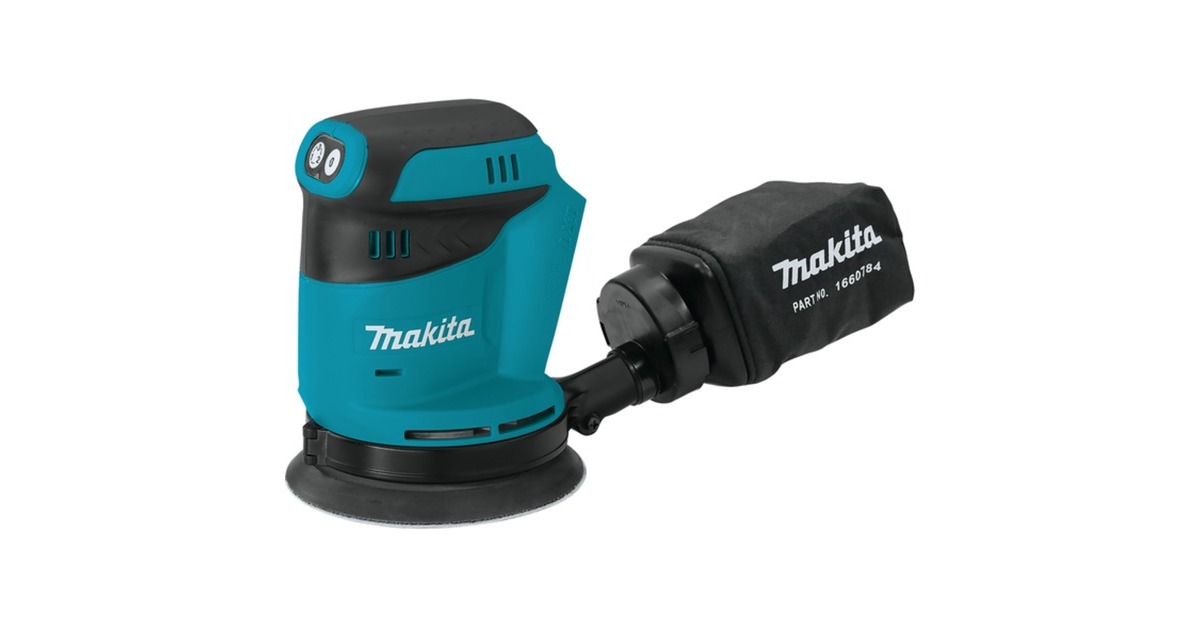 Makita Akku-Exzenterschleifer DBO180Z, 18Volt(blau/schwarz, ohne Akku und Ladegerät) Makita Akku-Exzenterschleifer DBO180Z, 18Volt(blau/schwarz, ohne Akku und Ladegerät)