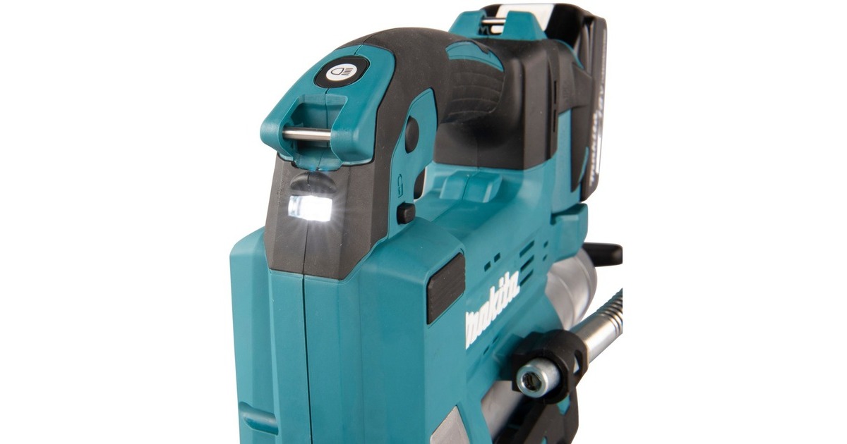 Makita Akku-Fettpresse DGP180Z, 18Volt, inkl. Zylinder A, Kartuschenpistole(blau/schwarz, ohne Akku und Ladegerät)