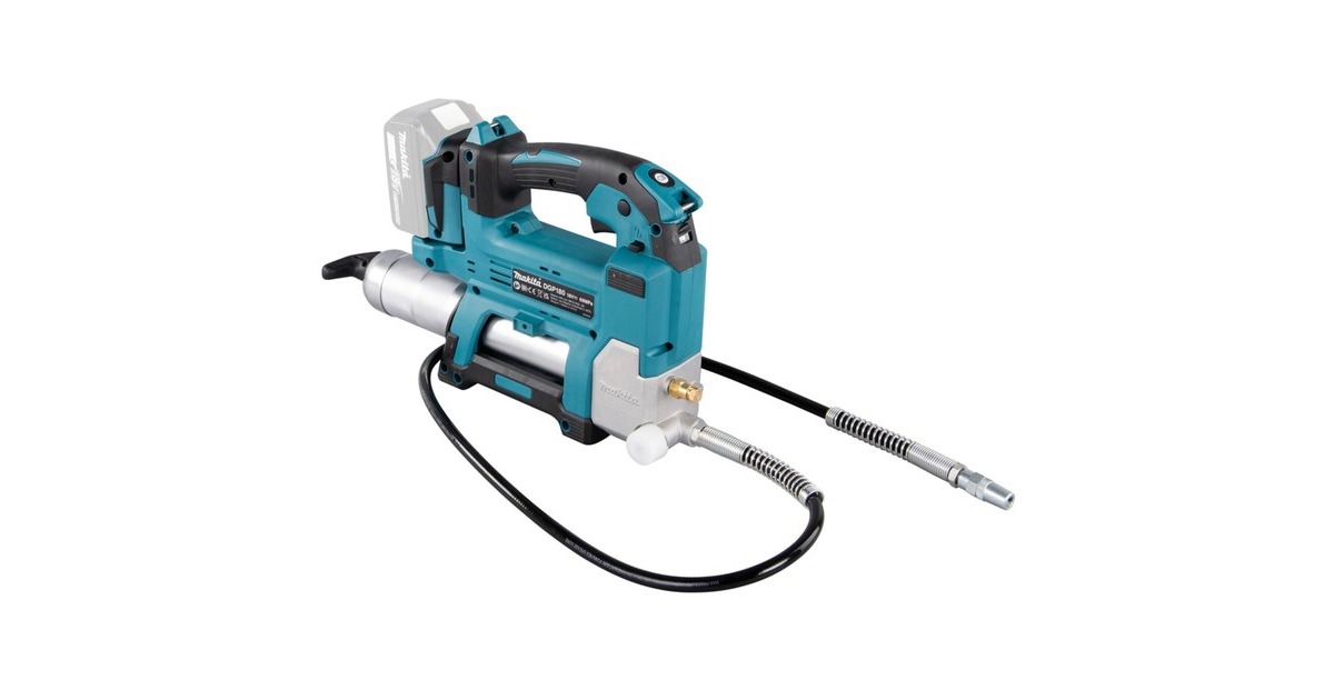 Makita Akku-Fettpresse DGP180Z, 18Volt, inkl. Zylinder A, Kartuschenpistole(blau/schwarz, ohne Akku und Ladegerät)