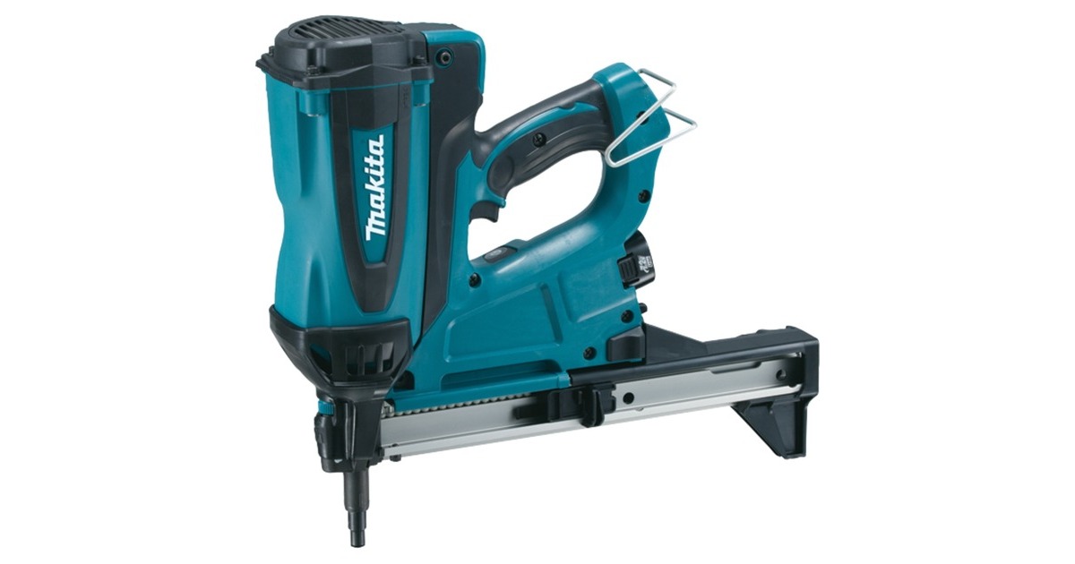 Makita Akku-Gasnagler Beton GN420CLSE, 7,2Volt(blau/schwarz, Li-Ionen-Akku 1,0Ah)