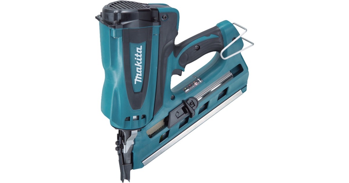 Makita Akku-Gasnagler GN900SE, 7,2 V(blau/schwarz, 2x Li-Ionen Akku 1,0Ah, im Koffer)