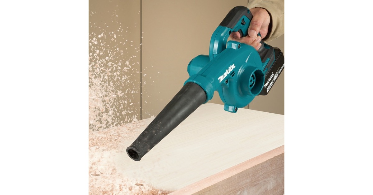 Makita Akku-Gebläse DUB185Z, 18Volt, Laubgebläse(blau/schwarz, ohne Akku und Ladegerät)