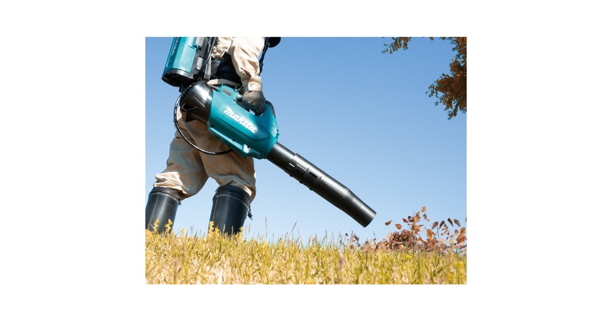 Makita Akku-Gebläse UB001CZ, PDC-Connector, 36Volt, Laubgebläse(blau/schwarz, ohne Akku und Ladegerät)