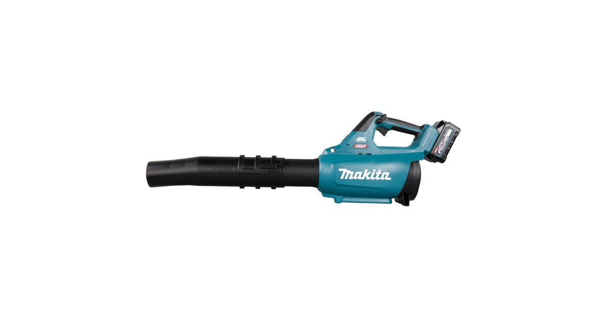 Makita Akku-Gebläse UB001GZ XGT, 40Volt, Laubgebläse(blau/schwarz, ohne Akku und Ladegerät)