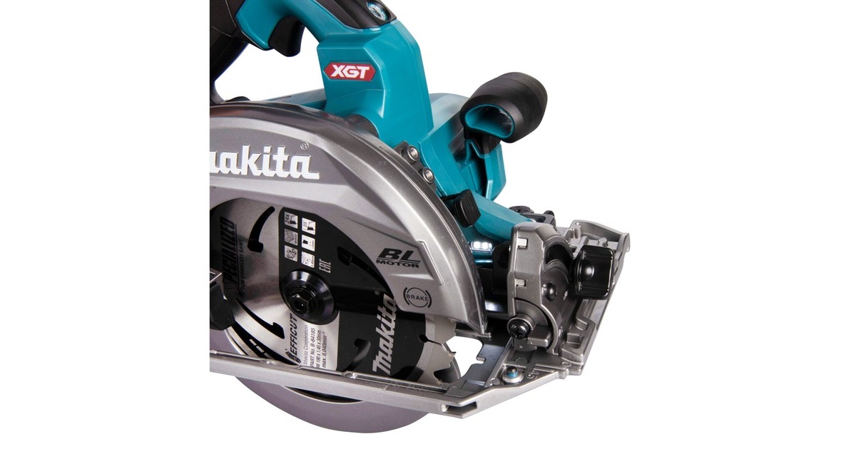 Makita Akku-Handkreissäge HS004GZ01 XGT, 40Volt(blau/schwarz, ohne Akku und Ladegerät)