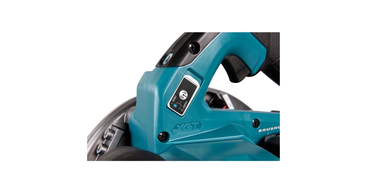 Makita Akku-Handkreissäge HS004GZ01 XGT, 40Volt(blau/schwarz, ohne Akku und Ladegerät)