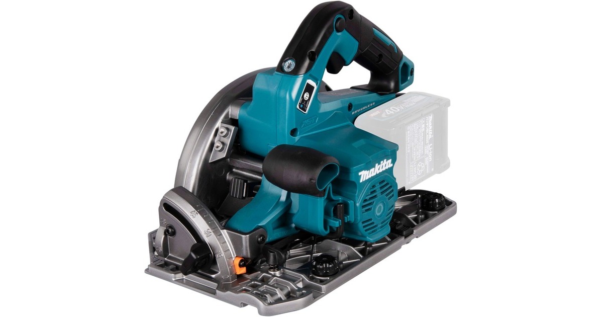 Makita Akku-Handkreissäge HS004GZ01 XGT, 40Volt(blau/schwarz, ohne Akku und Ladegerät)