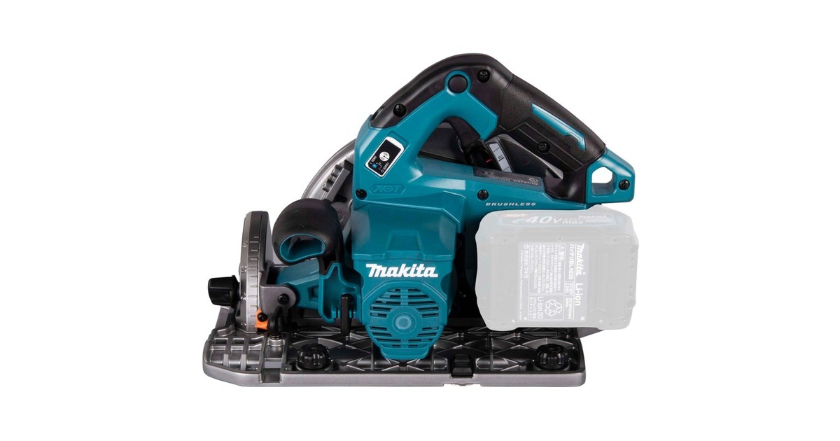 Makita Akku-Handkreissäge HS004GZ01 XGT, 40Volt(blau/schwarz, ohne Akku und Ladegerät)