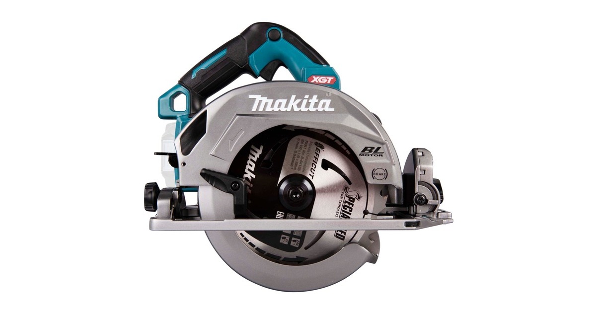 Makita Akku-Handkreissäge HS004GZ01 XGT, 40Volt(blau/schwarz, ohne Akku und Ladegerät)