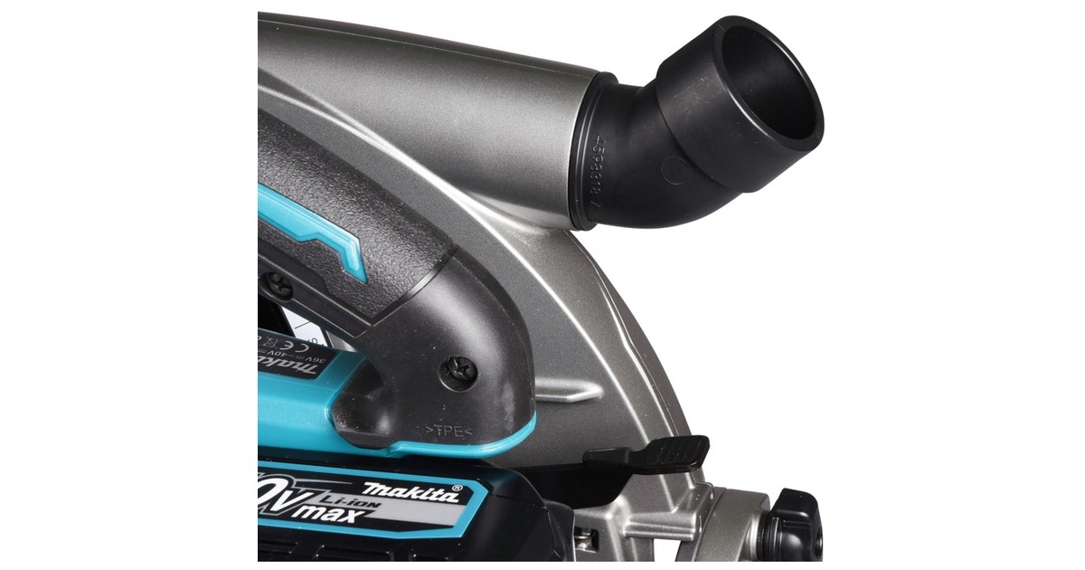 Makita Akku-Handkreissäge HS011GT201 XGT, 40Volt(blau/schwarz, 2x Li-Ion XGT Akku 5,0Ah)