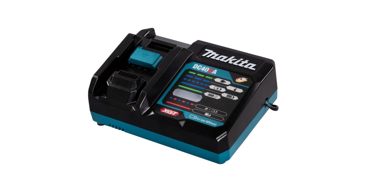 Makita Akku-Handkreissäge HS011GT201 XGT, 40Volt(blau/schwarz, 2x Li-Ion XGT Akku 5,0Ah)