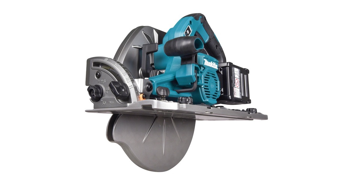 Makita Akku-Handkreissäge HS011GT201 XGT, 40Volt(blau/schwarz, 2x Li-Ion XGT Akku 5,0Ah)