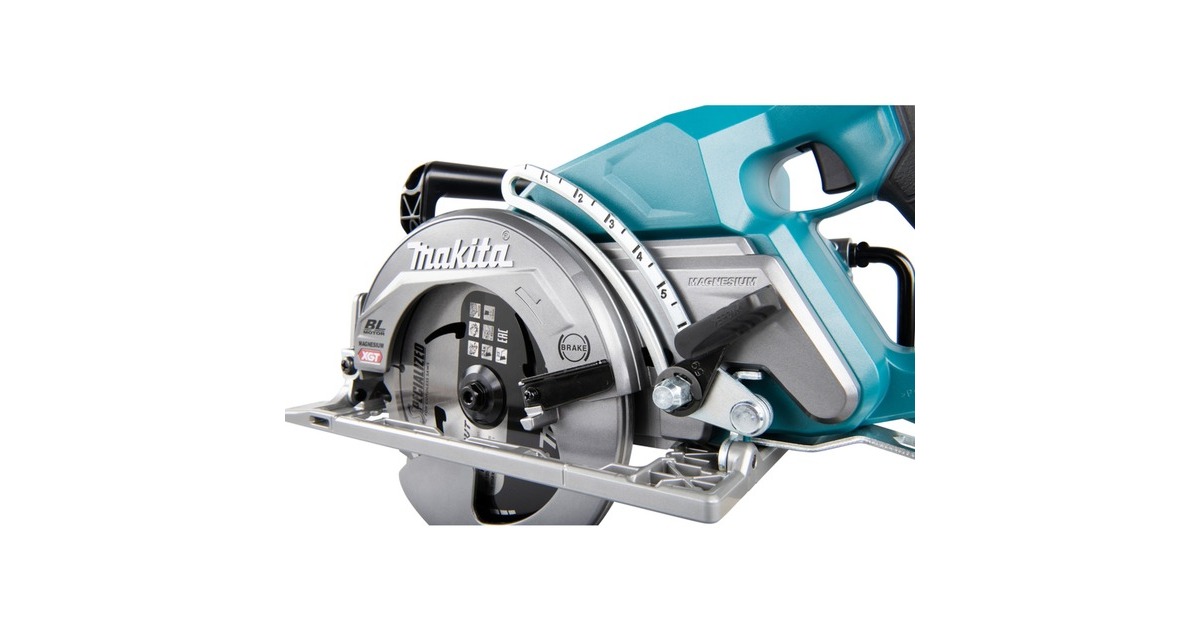 Makita Akku-Handkreissäge RS001GZ XGT, 40Volt(blau/schwarz, ohne Akku und Ladegerät)