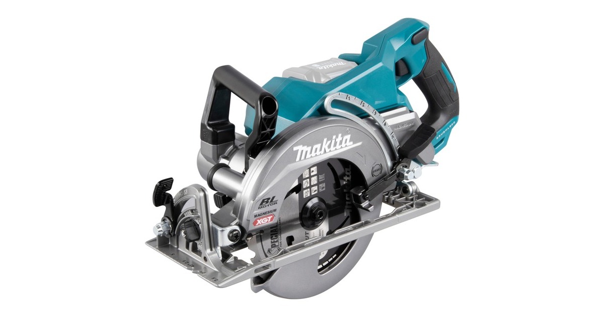 Makita Akku-Handkreissäge RS001GZ XGT, 40Volt(blau/schwarz, ohne Akku und Ladegerät)