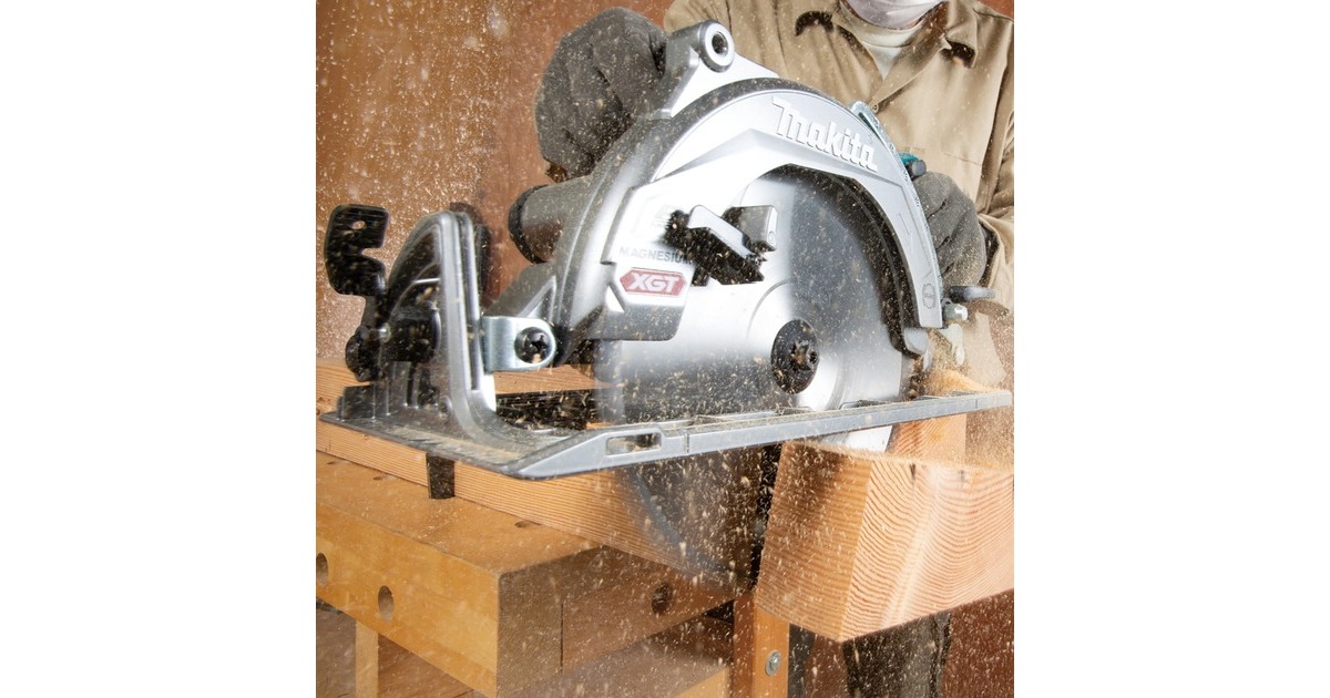 Makita Akku-Handkreissäge RS002GZ XGT, 40Volt(blau/schwarz, ohne Akku und Ladegerät)