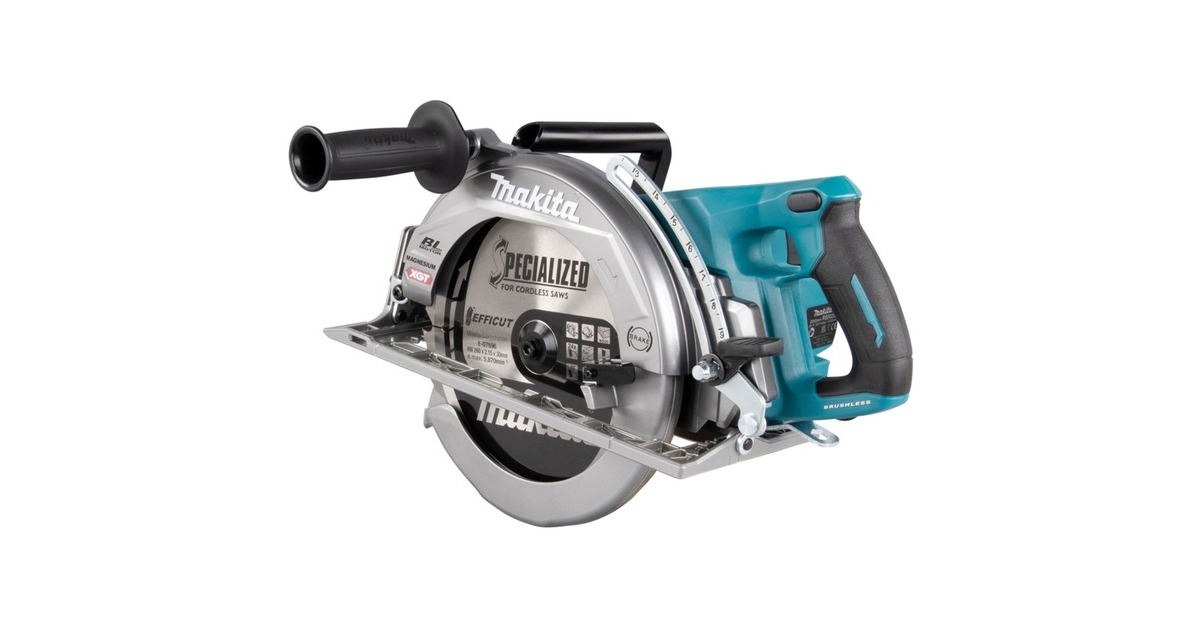 Makita Akku-Handkreissäge RS002GZ XGT, 40Volt(blau/schwarz, ohne Akku und Ladegerät)