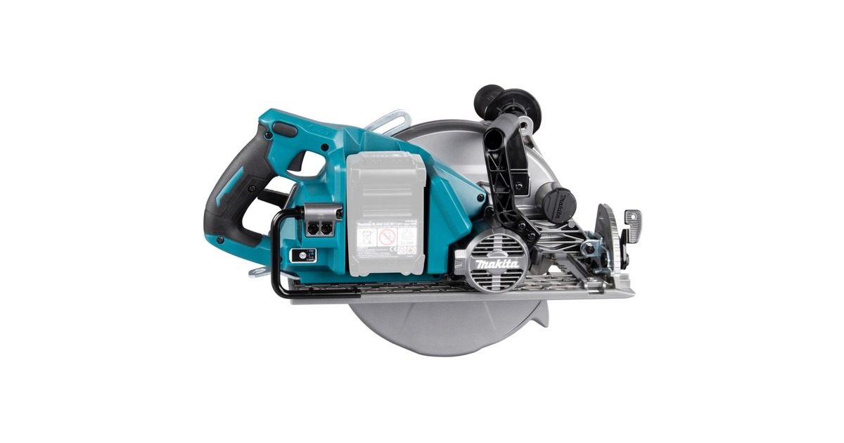 Makita Akku-Handkreissäge RS002GZ XGT, 40Volt(blau/schwarz, ohne Akku und Ladegerät)