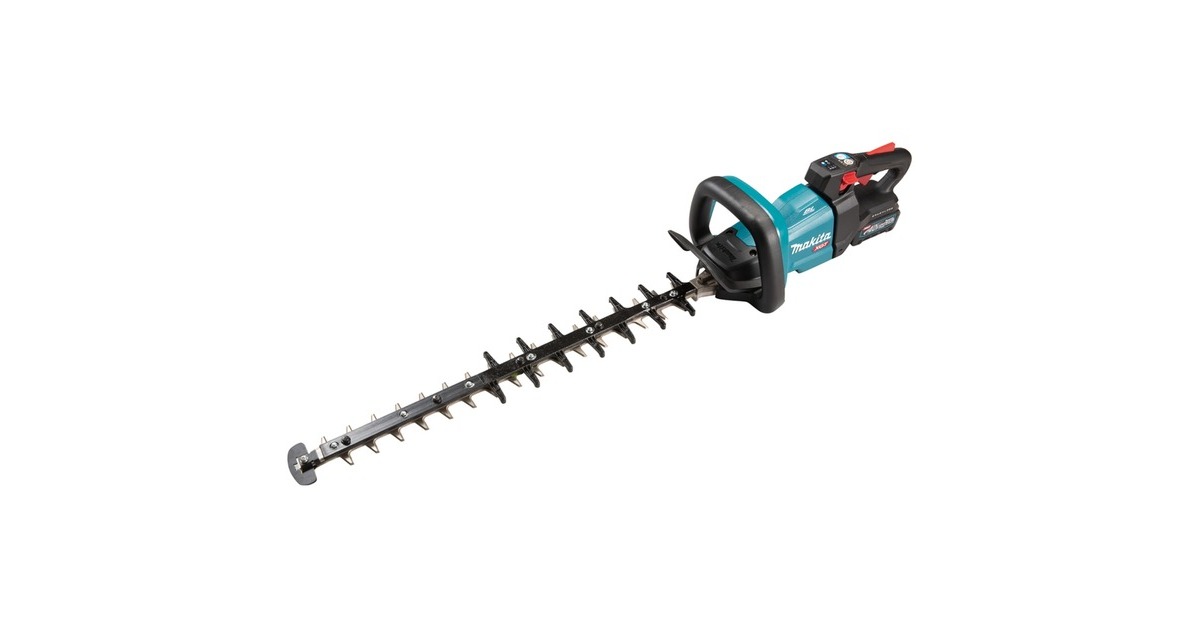Makita Akku-Heckenschere UH006GD201 XGT, 40Volt, 60cm(blau/schwarz, 2x Li-Ion XGT Akku 2,5Ah)