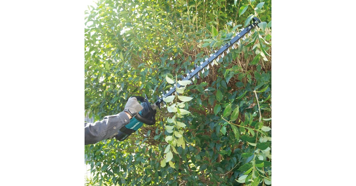 Makita Akku-Heckenschere UH007GD201 XGT, 40Volt, 75cm(blau/schwarz, 2x Li-Ion XGT Akku 2,5Ah)